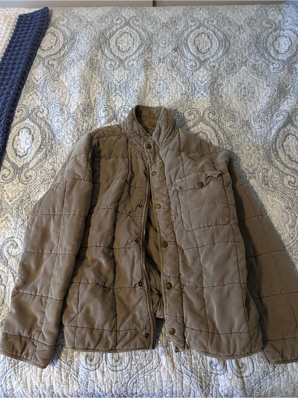 O'Neill Quilted Heavyweight Jacket - Olive Green